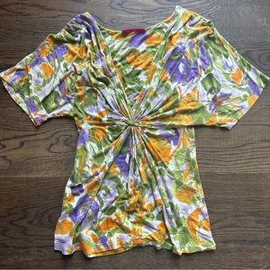 VELVET (brand) Colorful Flowy Top